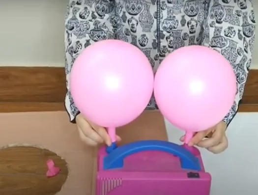 how to blow up balloons for balloon arch