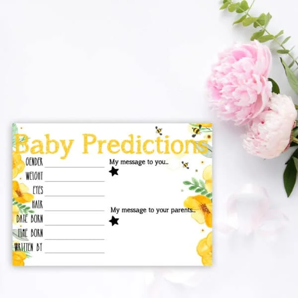baby predictions game