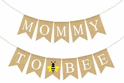 bee baby shower bunting