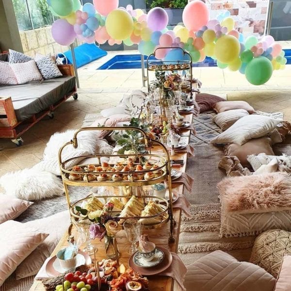 Boho Baby Shower Picnic - Pretty Boho themed Baby Shower