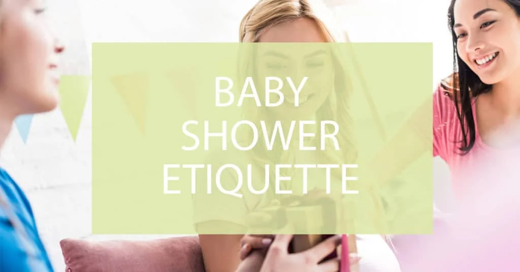 baby shower etiquette