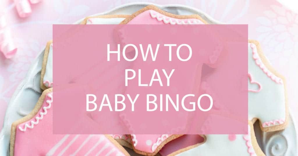 how to play baby shower bingo