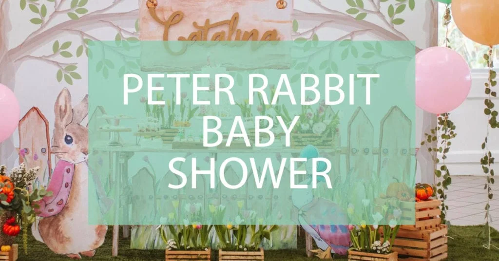 peter rabbit baby shower