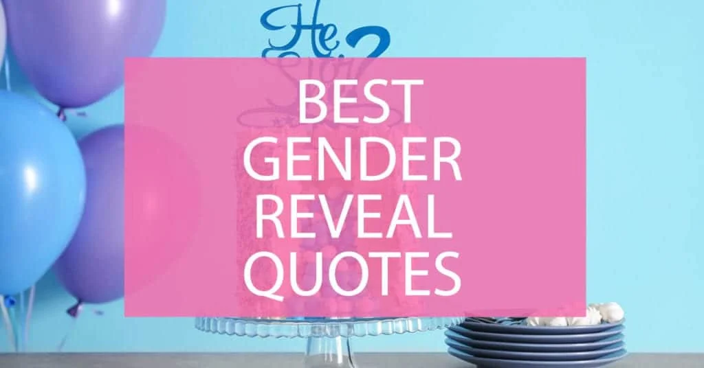 gender reveal quotes