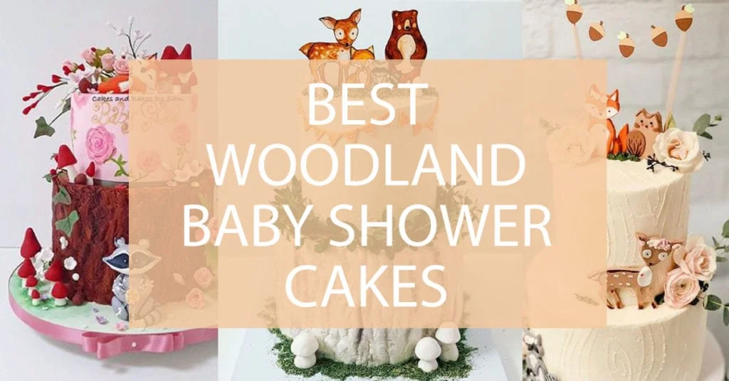 best woodland baby shower cakes