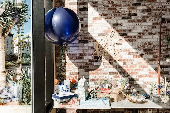 its a boy blueberry baby shower