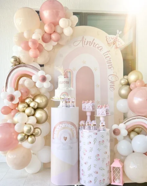 1st birthday party ideas rainbow