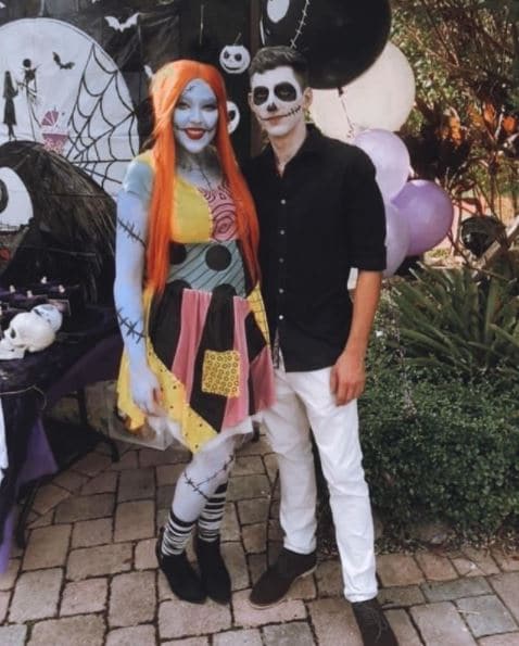 sally and jack skellington baby shower