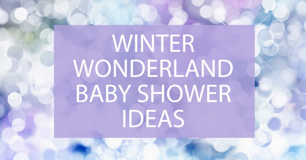 winter wonderland themed baby shower