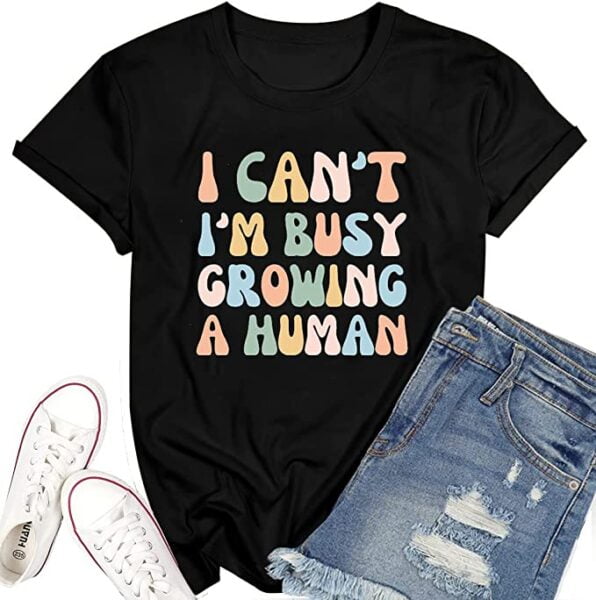 funny pregnancy t-shirt for gender reveal