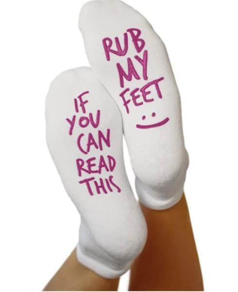 pregnancy socks funny