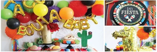 taco bout a baby gender reveal supplies
