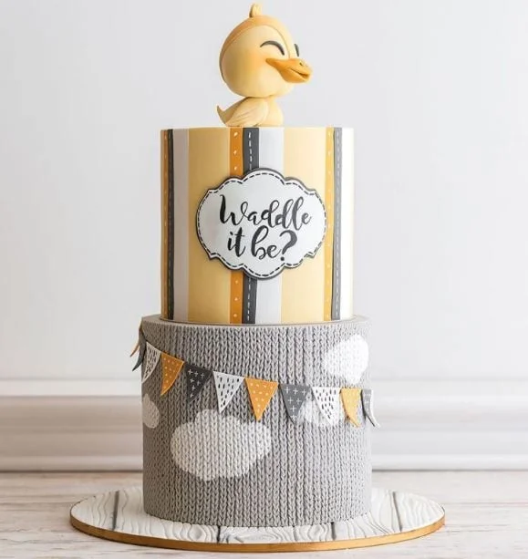 waddle it be baby shower cake