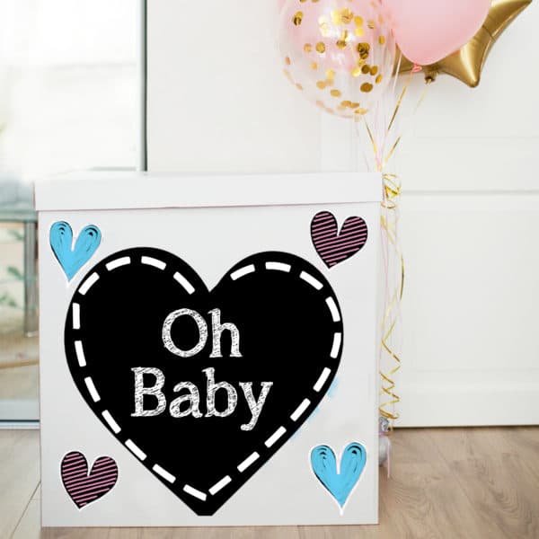 How To Make A Gender Reveal Box DIY Gender Reveal Box Ideas