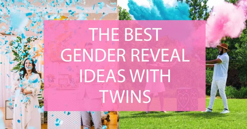 gender reveal ideas with twins