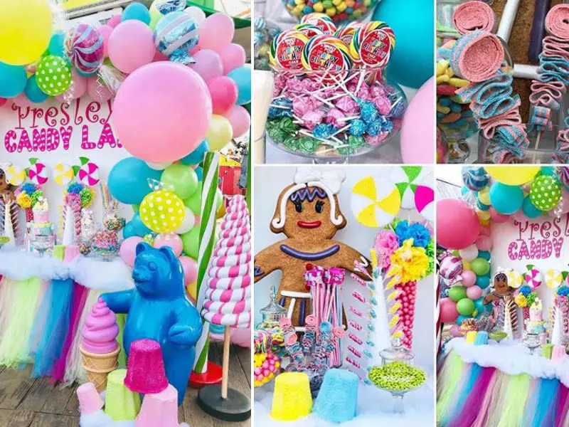 candyland sweet 16 birthday party