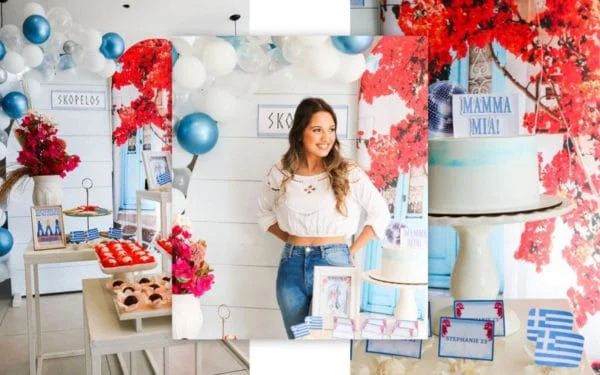 pretty mamma mia party ideas