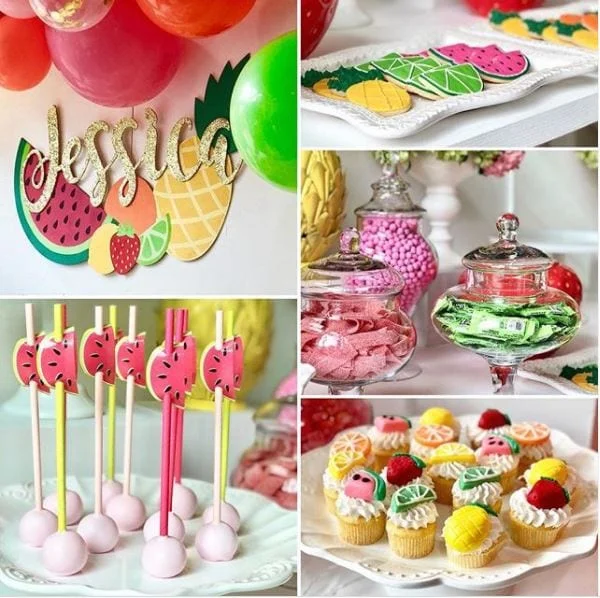 tutti fruitti sweet 16 party