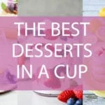 desserts in a cup