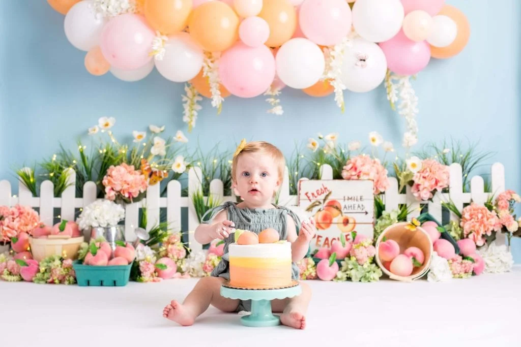 sweet as a peach party ideas