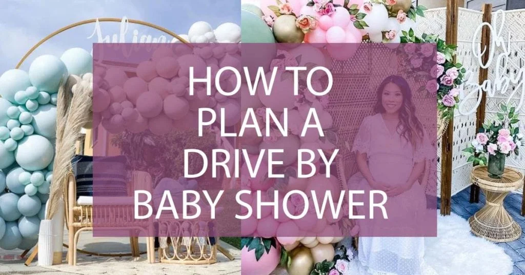 how to plan a drive by baby shower 1