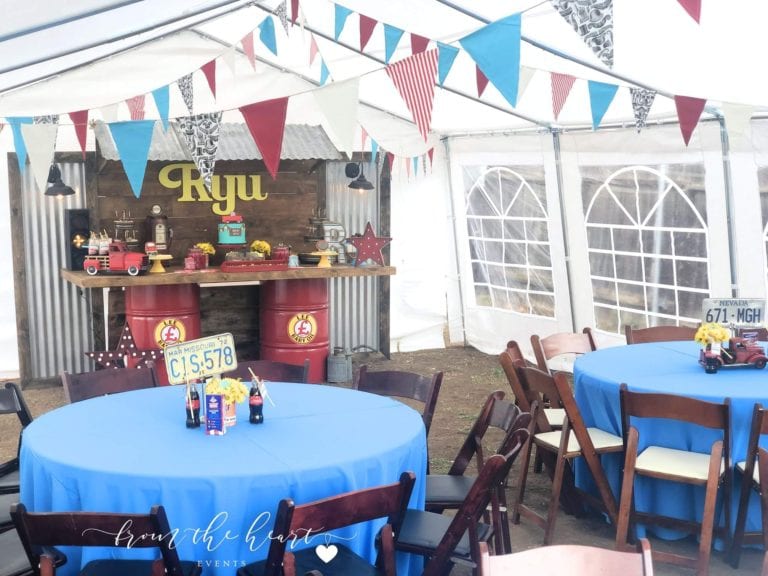 Vintage Garage Baby Shower Adorable Garage Themed Party