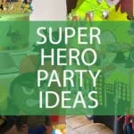 super hero party ideas