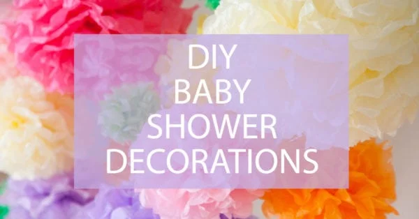 diy baby shower decorations