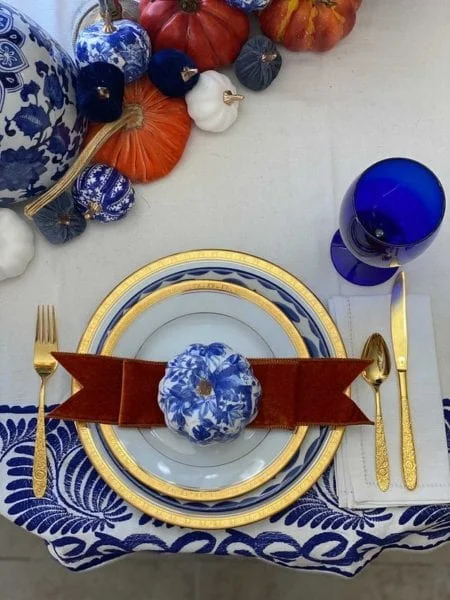 pumpkin tablescape ideas