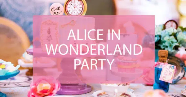 alice in wonderland party 1