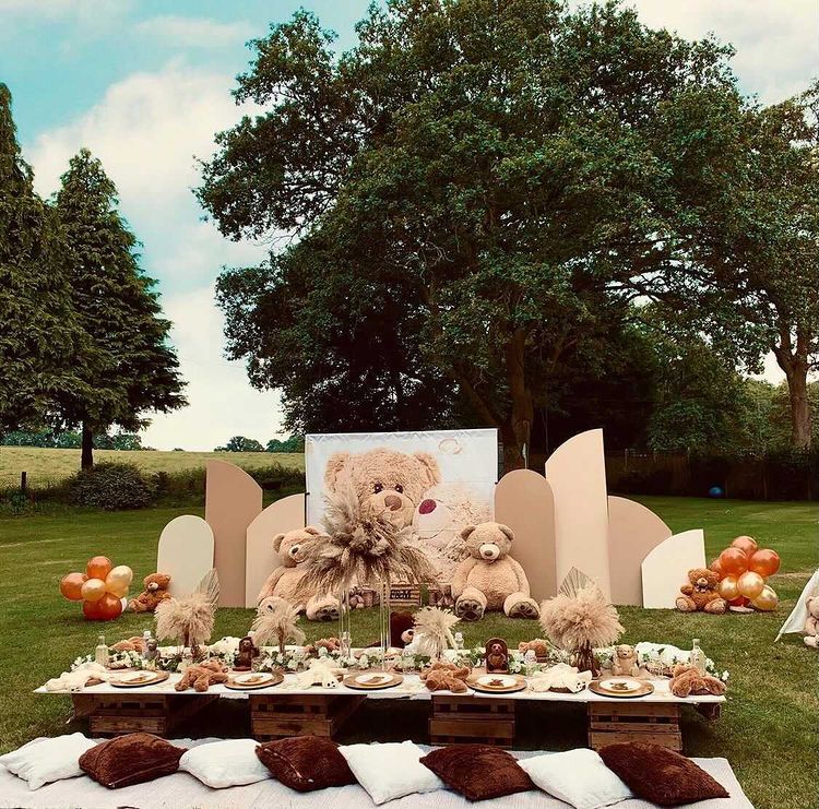 Teddy Bears Picnic Ideas - A pretty Teddy Bears Picnic Party