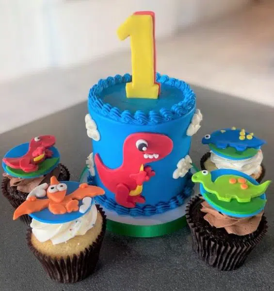 dinosaur cupcakes ideas