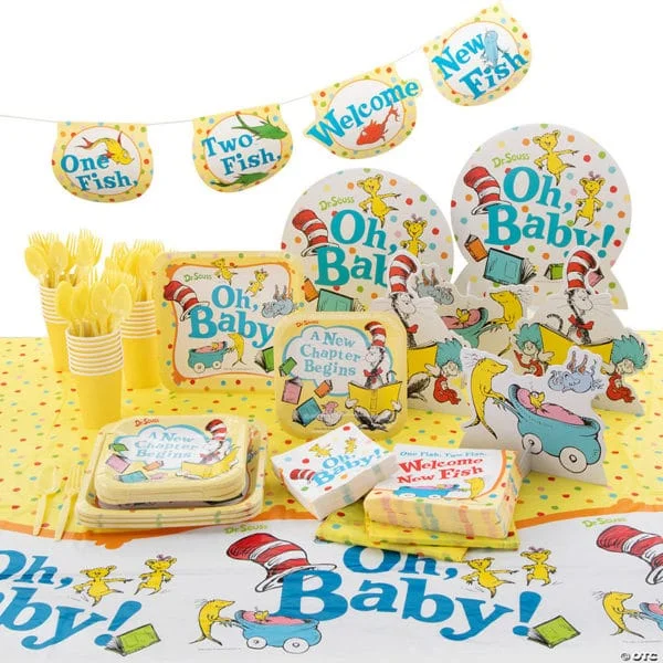 dr seuss baby shower kit
