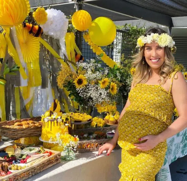 easter themed baby shower