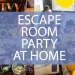 escape room party at home