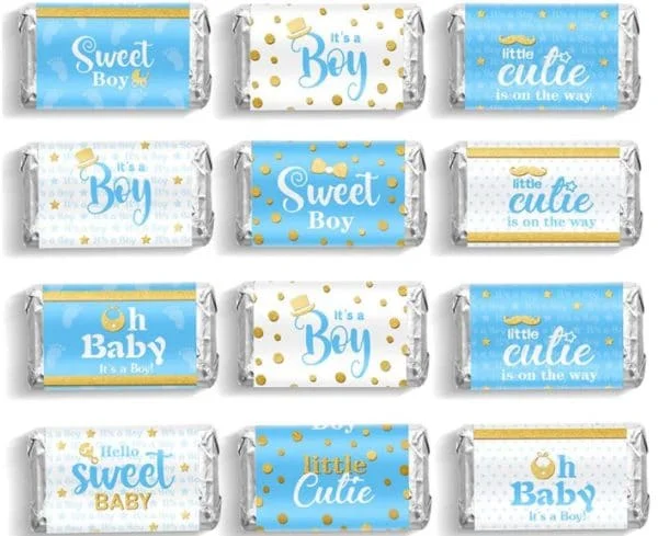 baby shower chocolates for diaper raffle