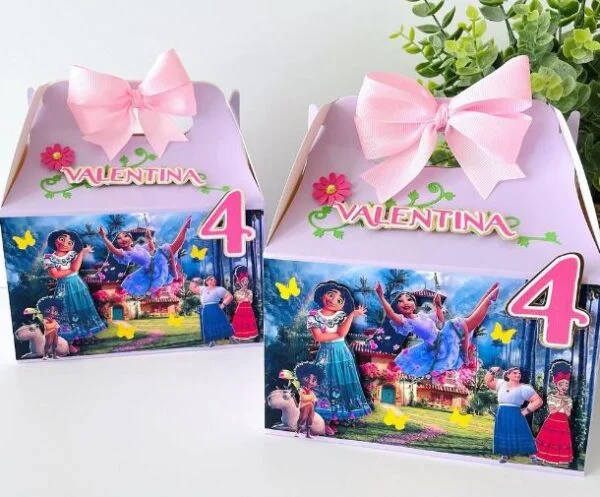 encanto party favor boxes
