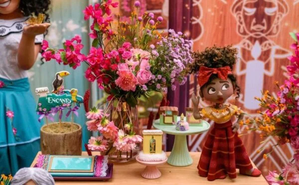 encanto party flowers