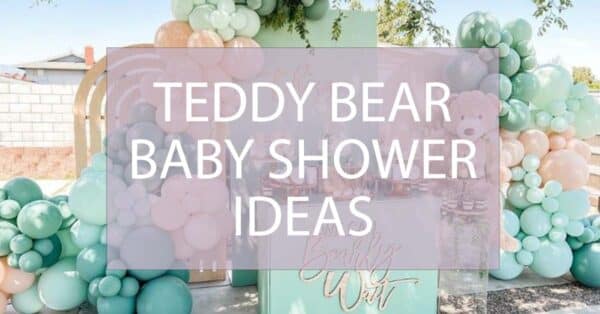Teddy Bear Baby Shower Ideas - We Can Bearly Wait Baby Shower