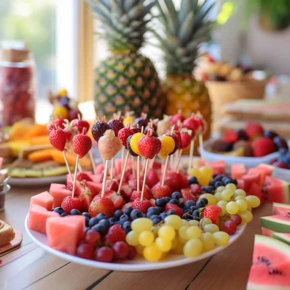 fruit platter for kids party