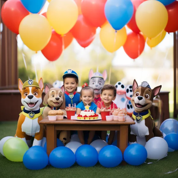 paw patrol themed party