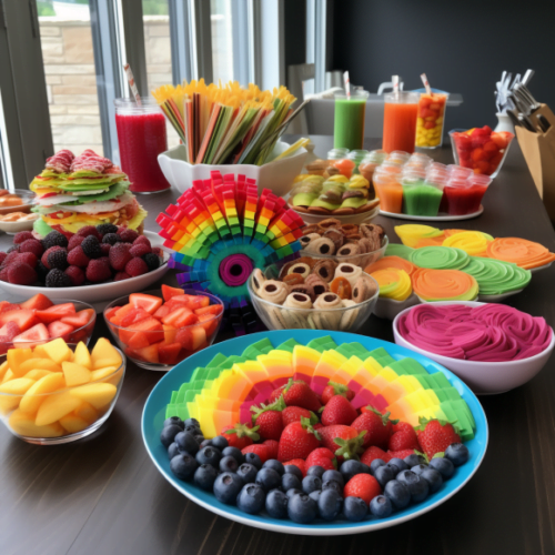20 Rainbow Food Ideas to Brighten Up Your Party Table - Darling ...