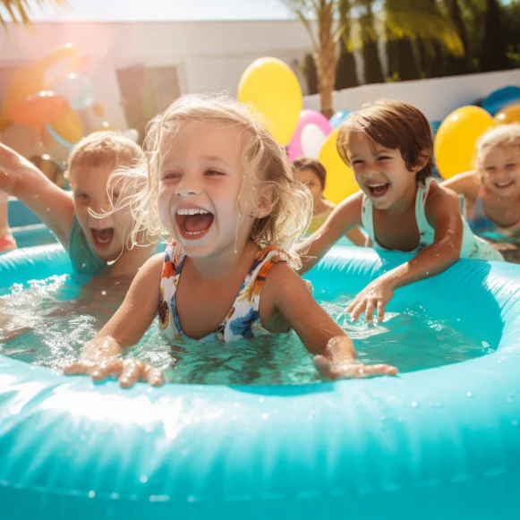 summer pool party