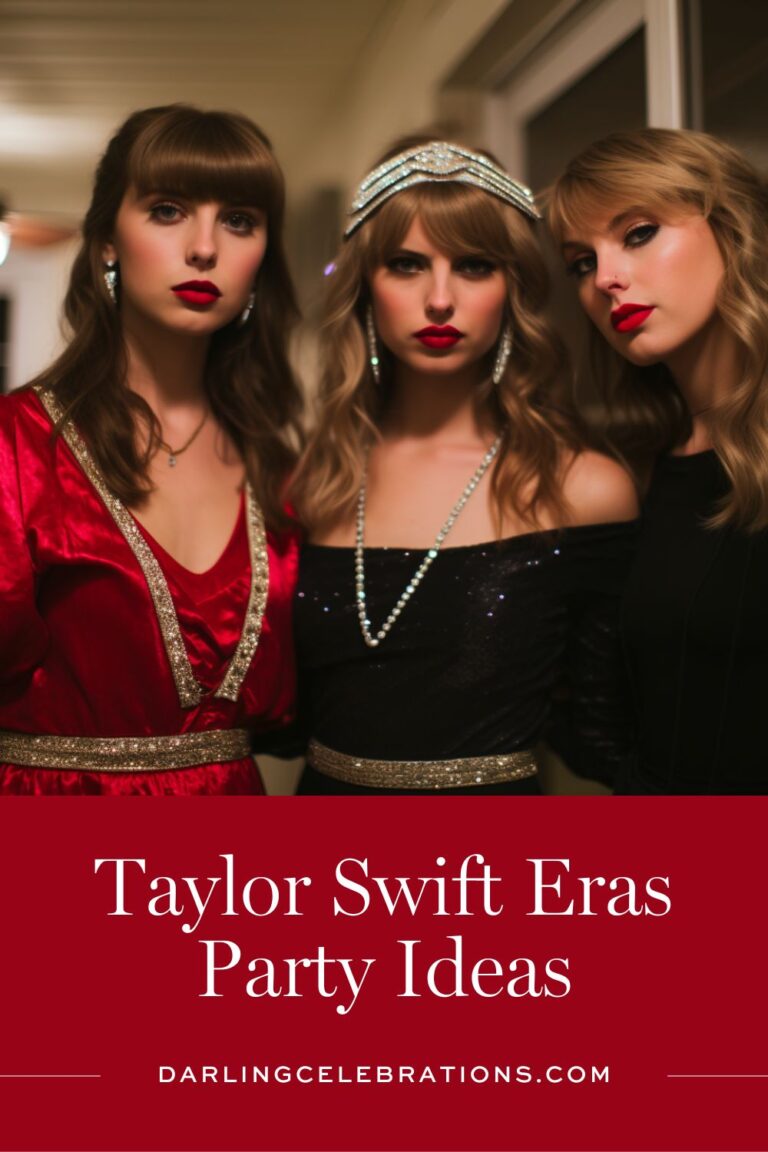 How To Throw A Taylor Swift Party Eras Style! - Darling celebrations