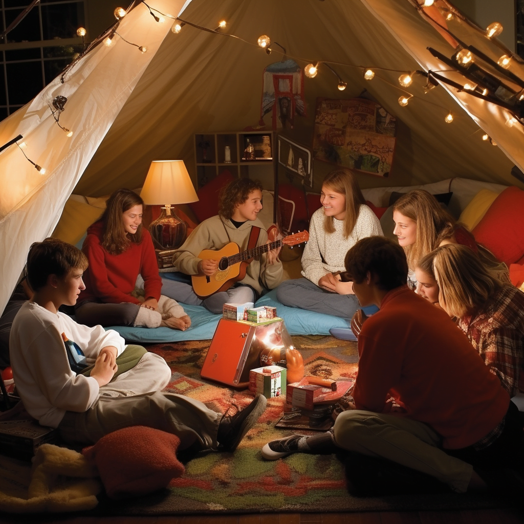 Indoor Camping Ideas - Unleashing The Wild Inside! - Darling celebrations