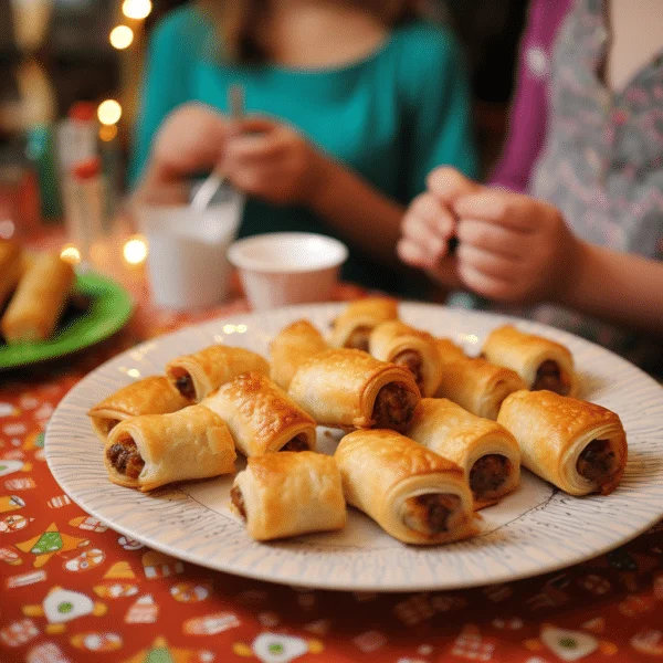 Super Easy Mini Sausage Rolls